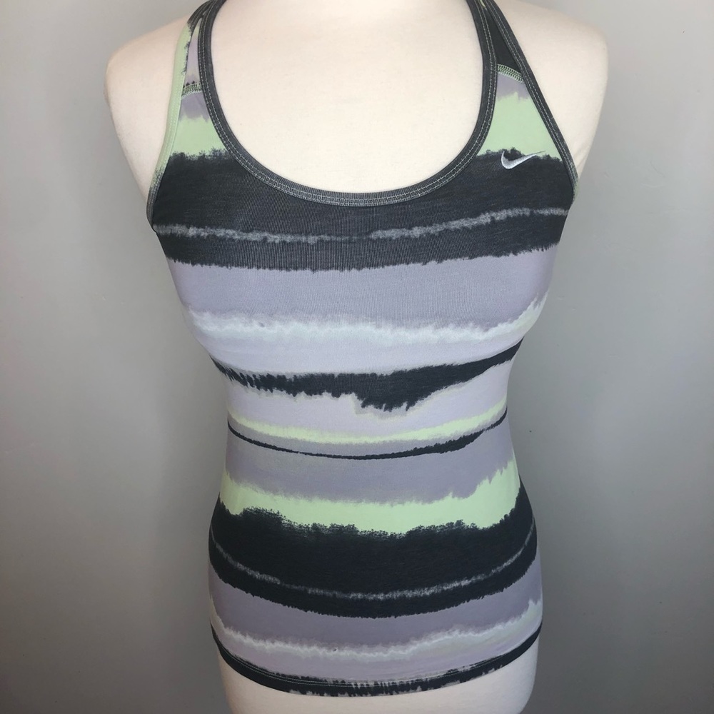 💪🏻 Nike tye dye style stripe tank